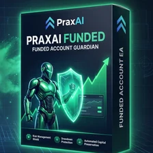PraxAI FUNDED, the funded account guardian, included free